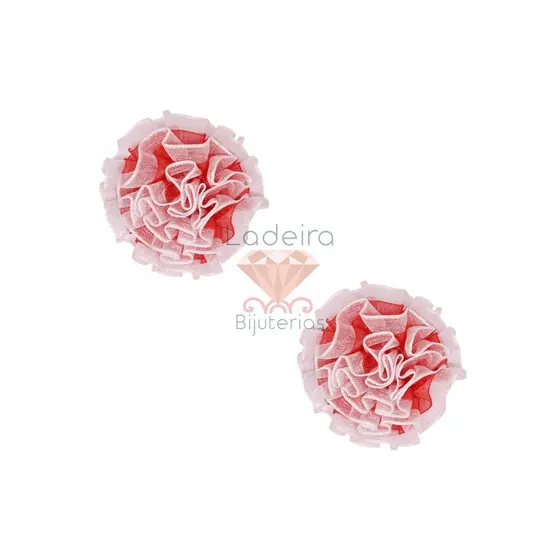 Flor Cravo De Tecido 4Cm Com 200 Pecas