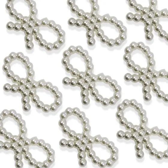 Laco De Perola 09X20Mm Em Acrilico