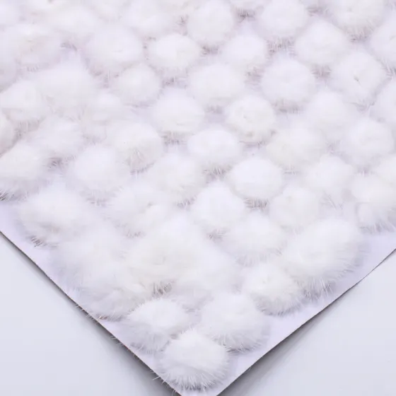 Pompom Para Colagem 30Mm Em Poliester Cartela Com 100 Pecas