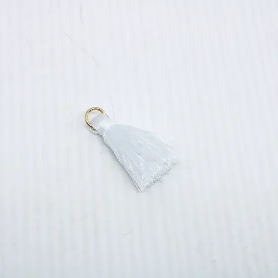 Pingente Pompom Tassel 25Mm Em Poliester Com 100 Pecas