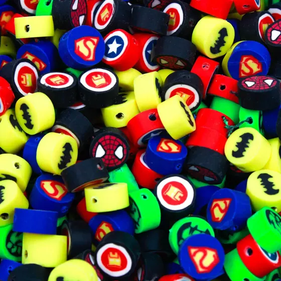 Entremeio Fimo Herois 10Mm Em Pvc Com 500 Pecas