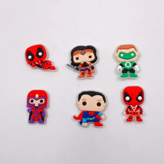 Aplique Herois Funko Fluorescente Emborrachado 29Mm Com 50 Pecas - Colorido