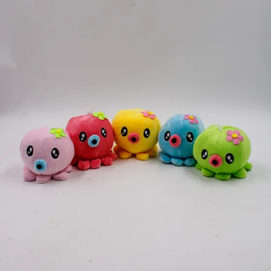 Pingente Pompom Polvo 80Mm Em Poliester Com 10 Pecas
