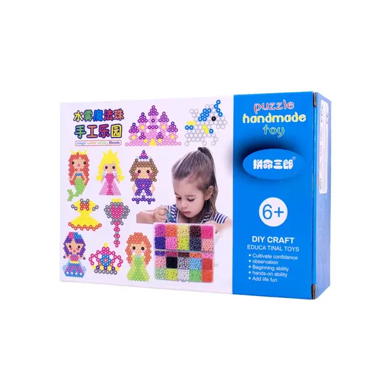 Contas Magicas Menino 15 Cores Com 3.000 Pecas Em Plastico