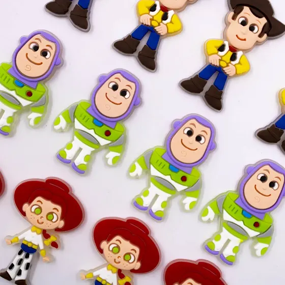 Aplique Toy Story Emborrachado Com 50 Pecas
