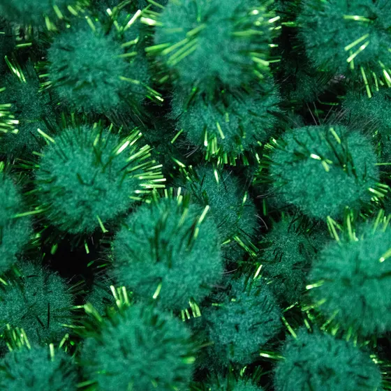 Pompom De Bolinha Festao 20Mm Com 500 Pecas - Verde Bandeira