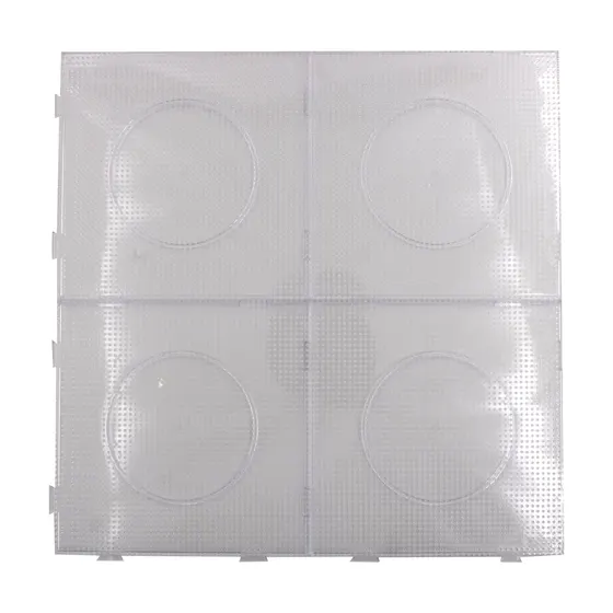 Kit Placa Pegboard Para Hama Beads 2.6Mm Com 04 Unidades