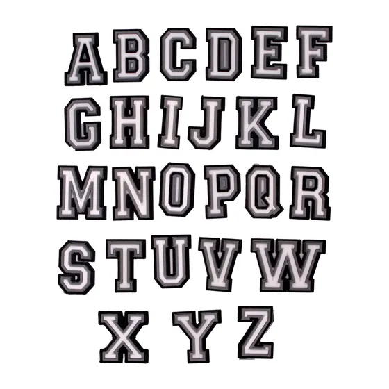 Pin De Letras Para Crocs Em Pvc Com 50 Pecas