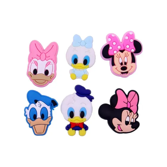 Aplique Personagens Baby 30Mm Emborrachado Com 50 Pecas