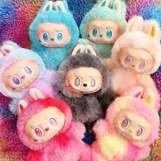 Pingente Boneco Pelucia Labubu 17Cm Sortido