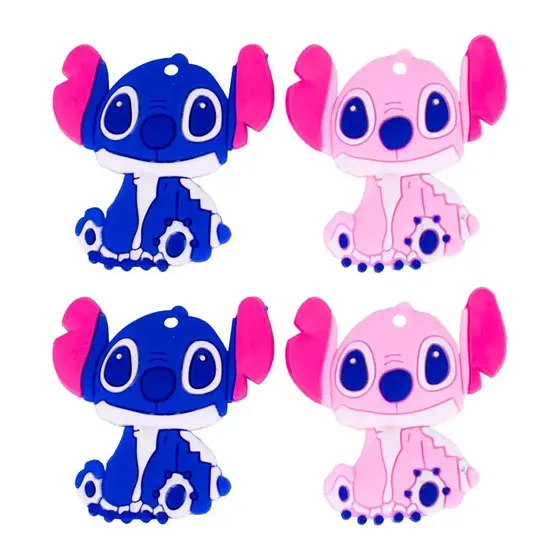 Aplique Stitch 50Mm Emborrachado Com 100 Pecas