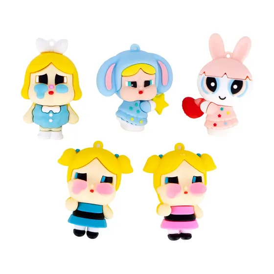 Boneca Sortida Crybaby Meninas Super Poderosas Com 10 Pecas