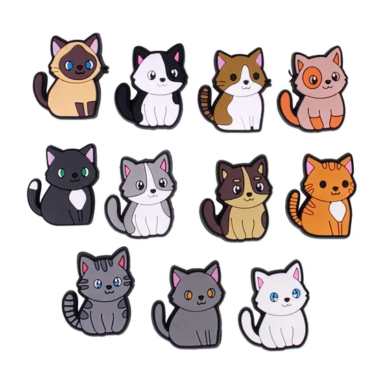 Apliques Gatos Emborrachados Com 50 Pecas