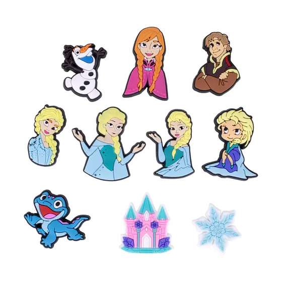 Aplique Frozen E Personagens Emborrachados Com 50 Pecas