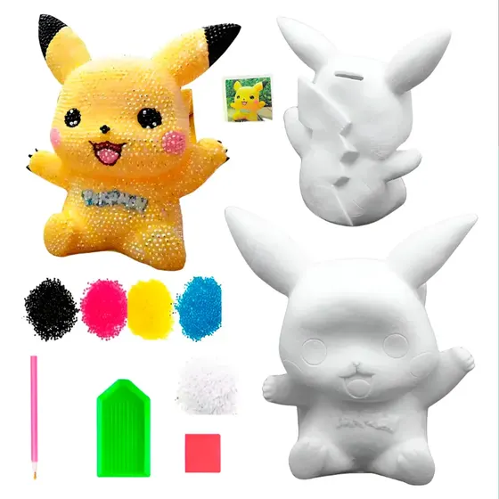 Cofrinho Infantil 3D Pintura De Diamantes