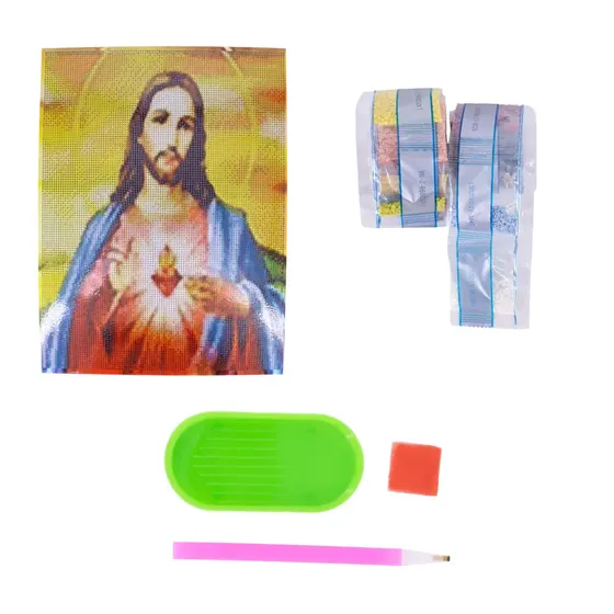 Kit Tela Pintura De Diamantes 30X40Cm 5D