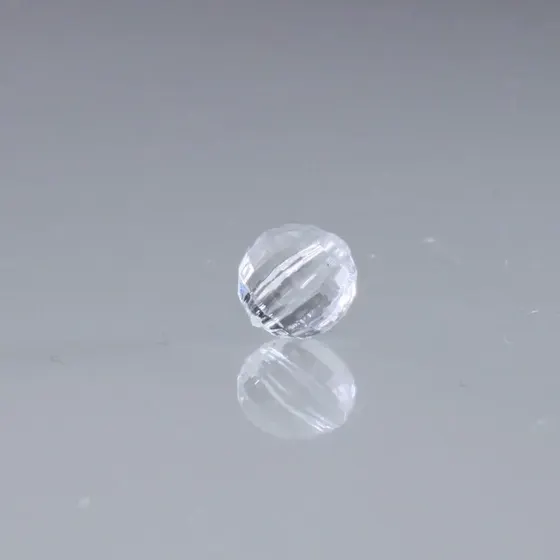 Globinho Passante 10Mm Em Acrilico Com 500Gr