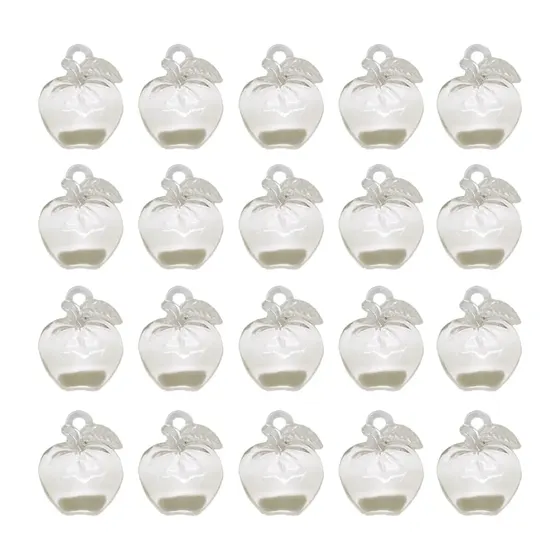 Pingente Maca 18X36Mm Em Acrilico Com 500Gr