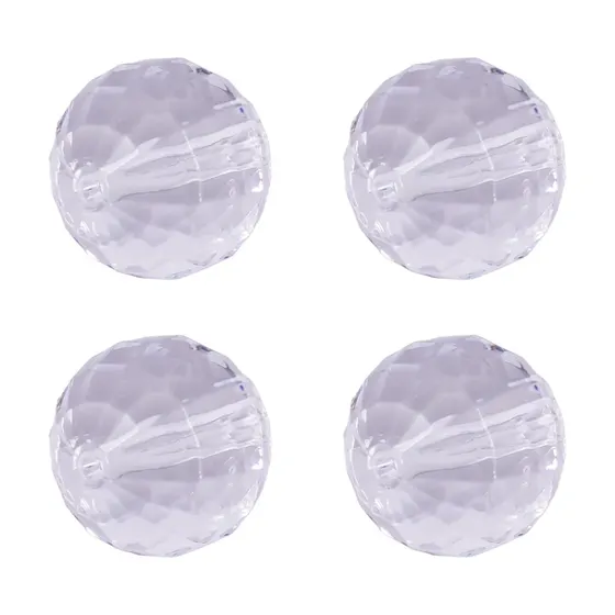 Globinho Passante 30Mm Em Acrilico Com 500Gr
