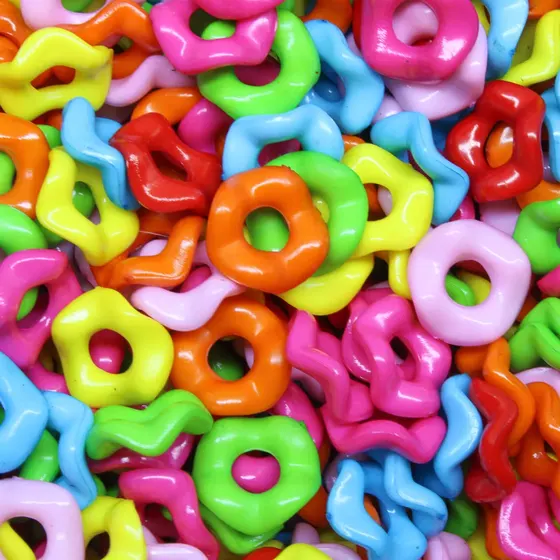 Disquinho Torcido Infantil 12Mm Em Plastico