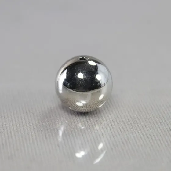 Bola Passante Metalizada 14Mm Em Abs Premium Com 500Gr
