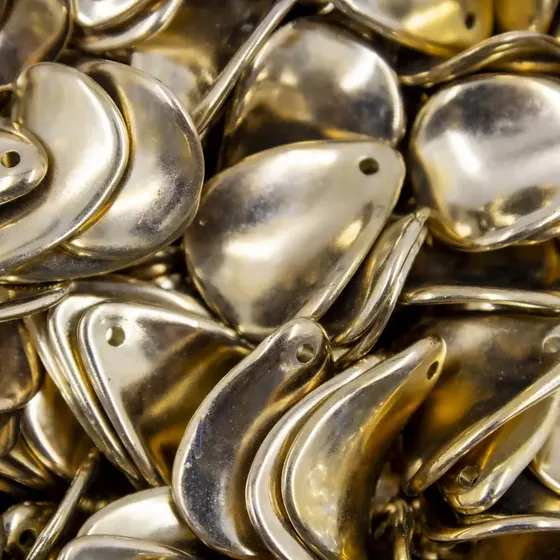 Pingente Petala De Abs 20X12Mm 500G