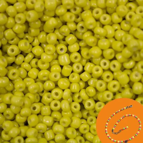 Micangao Fosco 3.6Mm (6/0) Em Vidro Com 450Gr