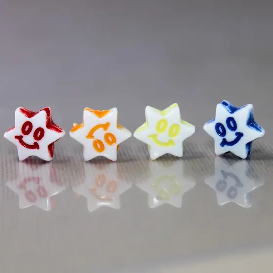 Entremeio Estrela Infantil 09Mm Em Acrilico