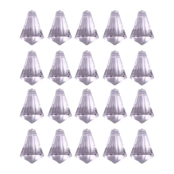 Pingente Piao 10X14Mm Acrilico Com 500Gr