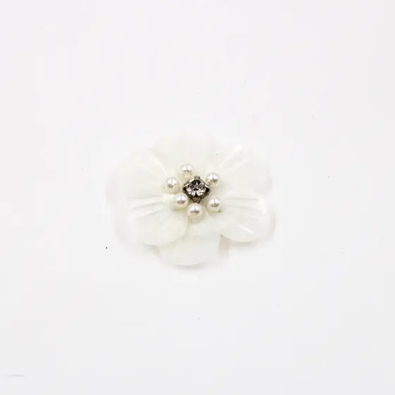 Flor Acrilico 3Cm Com 100 Pecas
