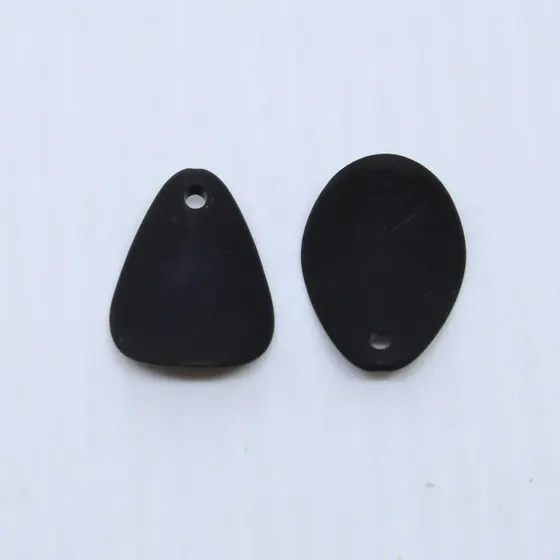 Pingente Petala Fosca 12X17Mm Em Acrilico Com 500Gr