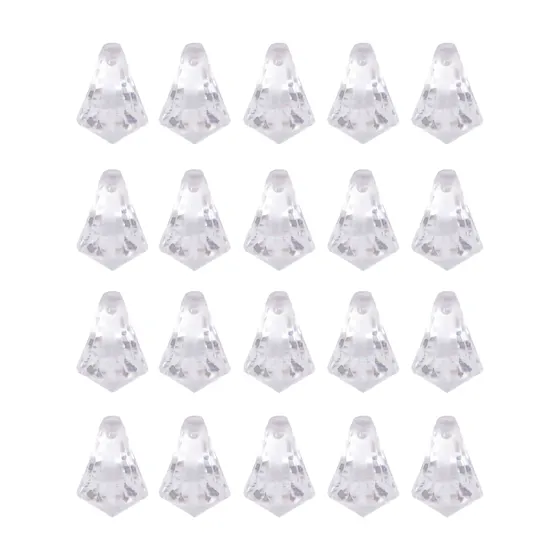 Pingente Piao 11X16Mm Em Acrilico Com 500Gr