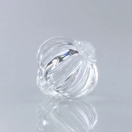 Abobora Passante 28Mm Em Acrilico Com 500Gr