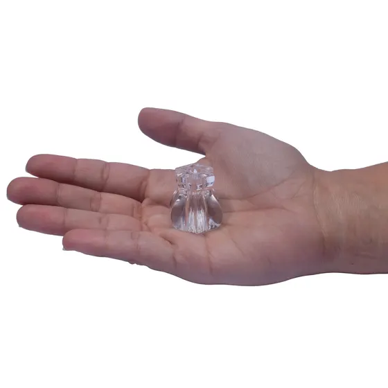 Puxador Passante 30X28Mm Em Acrilico Com 500Gr