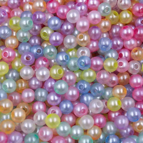Bola Candy Fosca Passante 06Mm Em Plastico