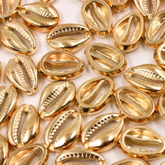Entremeio Buzios 15X22Mm Em Acrilico Com 200 Pecas