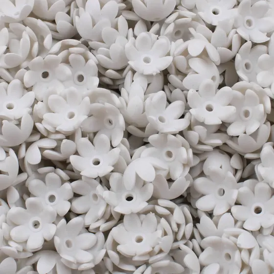 Entremeio Flor 15Mm Em Acrilico
