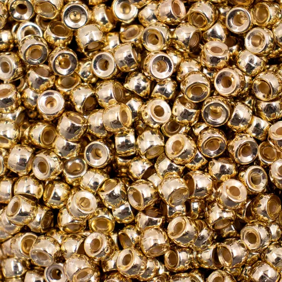 Entremeio Redondo Liso 05X08Mm Em Abs
