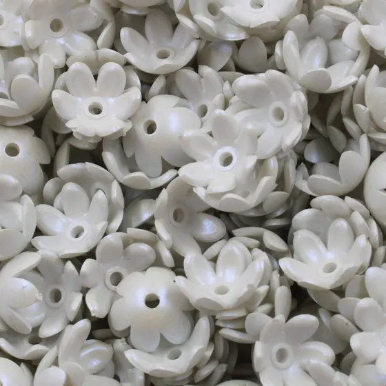 Entremeio Flor 15Mm Em Acrilico