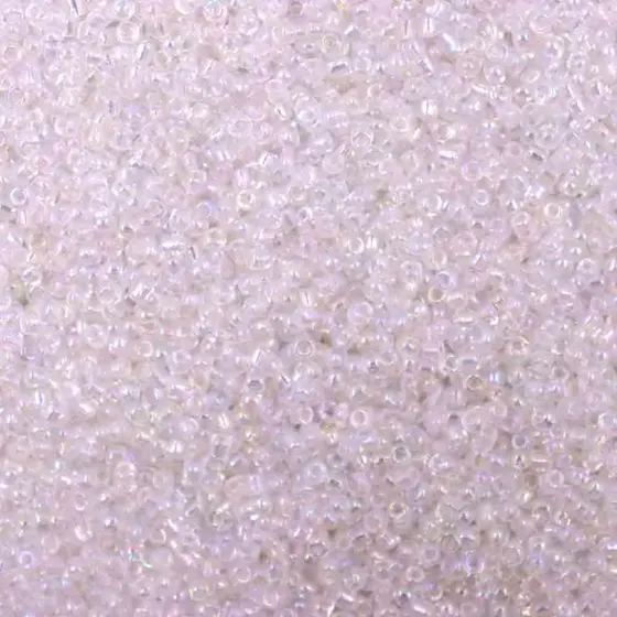 Micanguinha Transparente Irisada 1.9Mm (12/0) Em Vidro