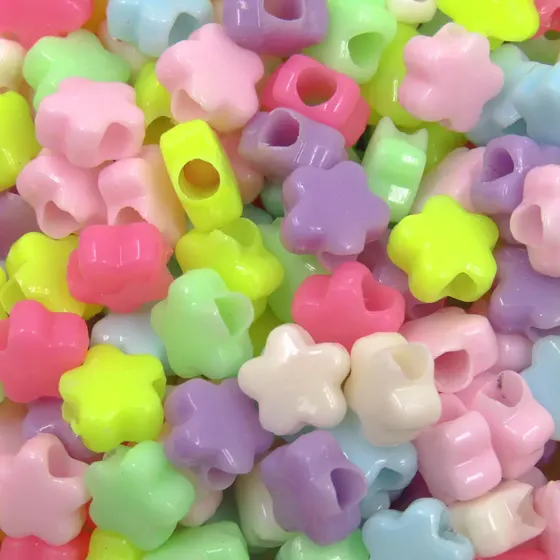 Entremeio Estrela Infantil 10Mm Em Acrilico