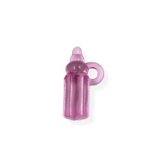 Pingente Mamadeira 35X12Mm Em Acrilico