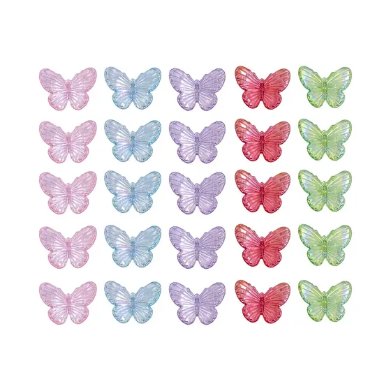 Borboleta Passante 27Mm Em Abs