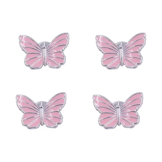 Pin Para Crocs Borboleta Em Abs Com 100 Pecas