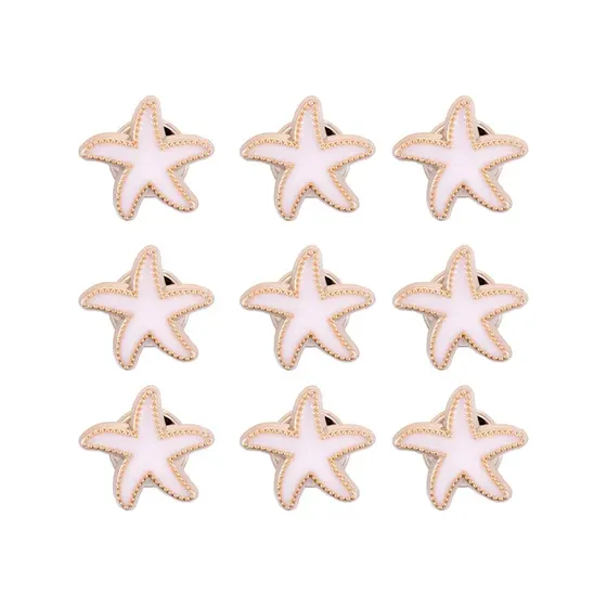 Pin Para Crocs Estrela Em Abs Com 100 Pecas