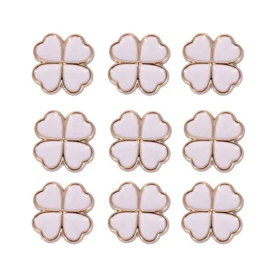 Pin Para Crocs Flor Em Abs Com 100 Pecas