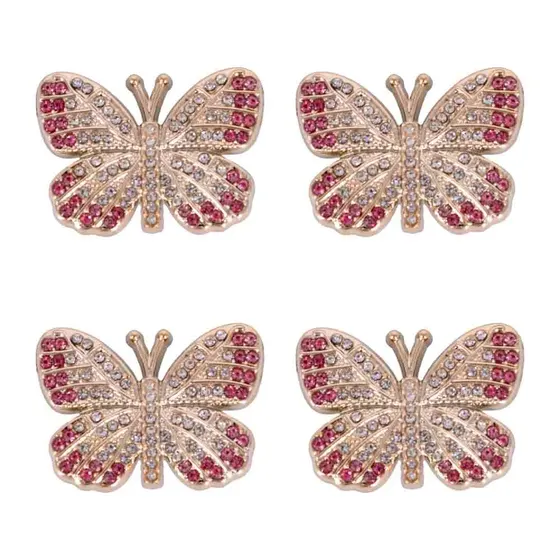 Pin Para Crocs Borboleta Em Abs Com 50 Pecas