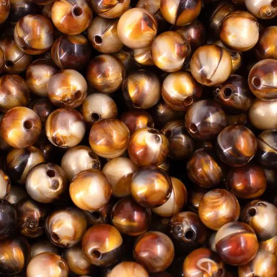 Bola Passante Mesclada 10Mm Em Acrilico