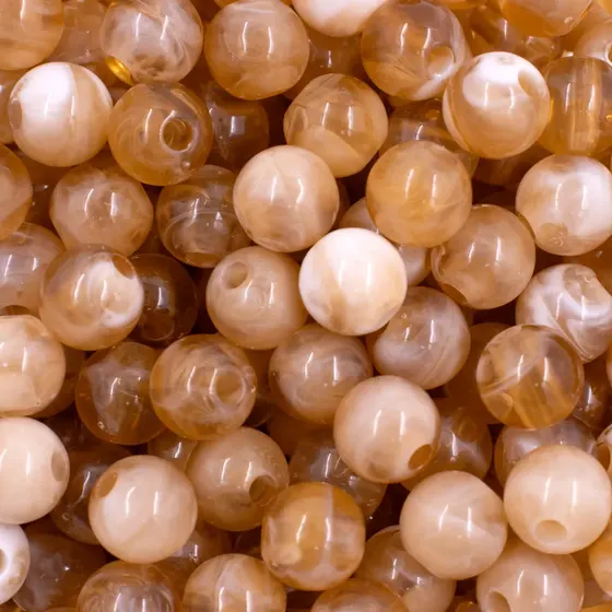 Bola Passante Mesclada 12Mm Em Acrilico