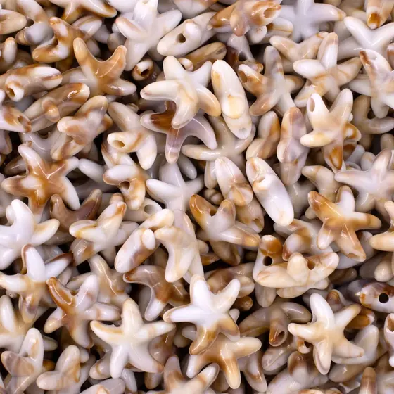 Estrela Do Mar Passante Em Acrilico